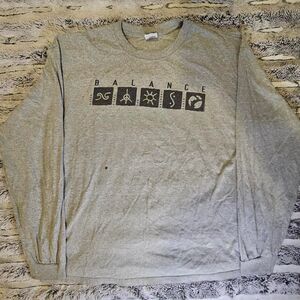 Anvil Men's Grey and Black Shirt